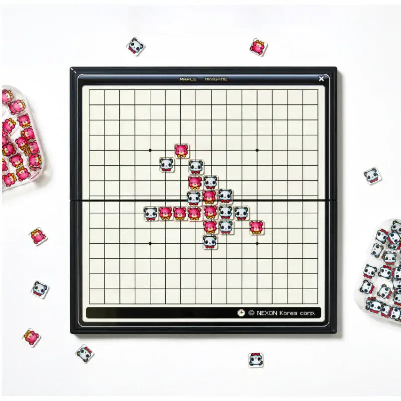 Maplestory - Pink Teddy and Panda Teddy Omok Set - Maplestore - Accesories - Harumio