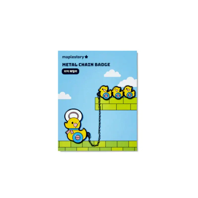 Maplestory - Metal Chain Badge - Maplestore - Chain Badge - Harumio