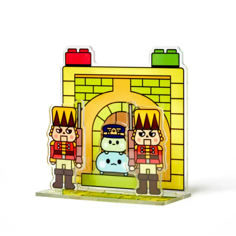 Maplestory - Stone Spirit and Toy Soldier Diorama Acrylic Stand - Maplestore - Acrylic Diorama - Harumio