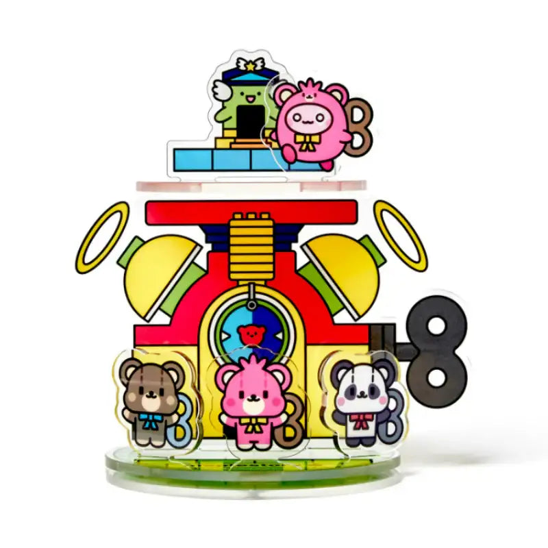Maplestory - Pink Bean and Friends Rotating Acrylic Stand - Maplestore - Acrylic Stand - Harumio