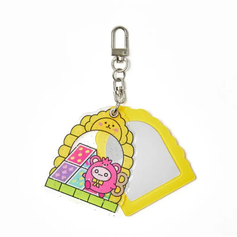 Maplestory - Pink Bean Mirror Keyring - Maplestore - Keyring - Harumio
