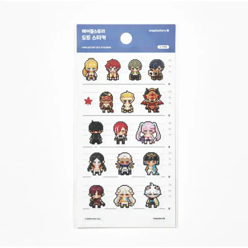 Maplestory - Dot Stickers - Maplestore - Sticker - Harumio