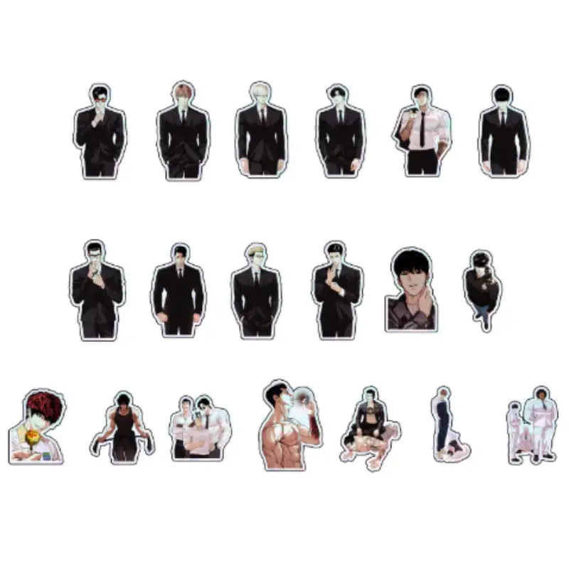 Lookism - Hologram Sticker - Lookism - Sticker - Harumio