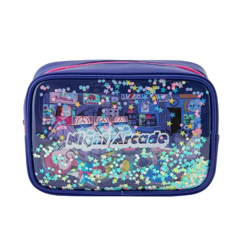 Pokémon Store - Pokémon Center Glitter Pouch Night Arcade - Pokémon Store - Pouch - Harumio