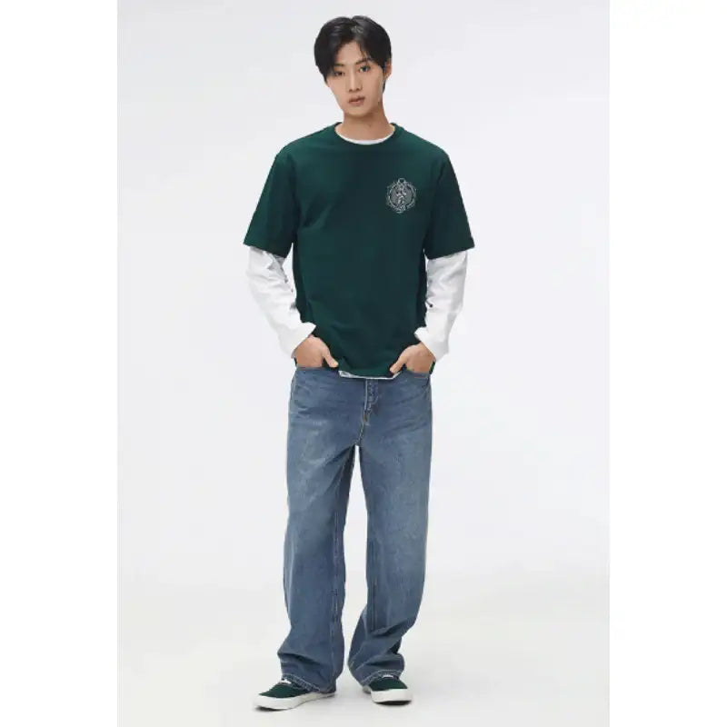 SPAO x Harry Potter - Slytherin Short Sleeve T-Shirt - SPAO - T-shirt - Harumio