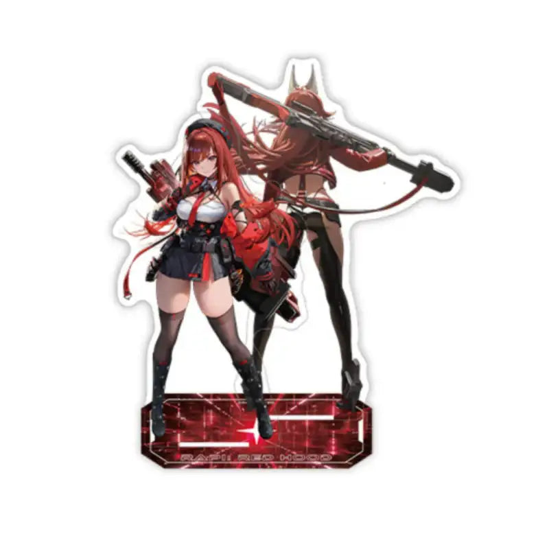 Goddess of Victory: Nikke x MOFUN - Rapi: Red Hood & Red Hood Diorama Acrylic Stand - MOFUN - Acrylic Diorama - Harumio