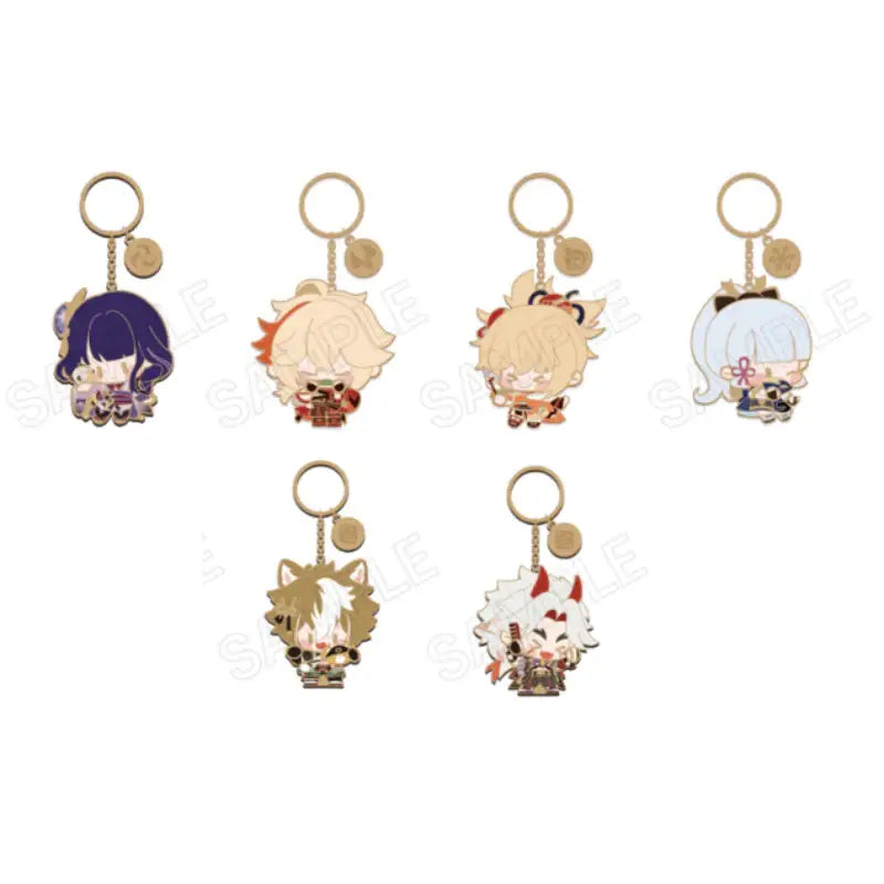 Genshin Impact PC Lounge - SD Metal Keyring - Genshin Impact - Keyring - Harumio