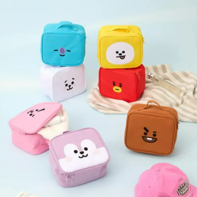 Line Friends x BT21 - Basic Multi Pouch M - BT21 - Pouch - Harumio
