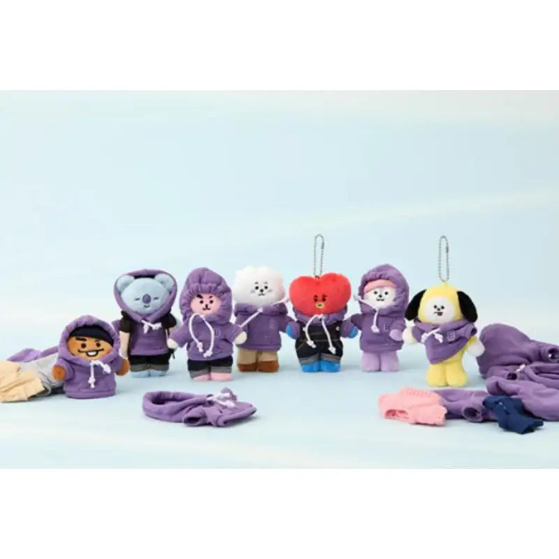 Line Friends x BT21 - Petit Closet Doll Keyring - BT21 - Doll Keyring - Harumio
