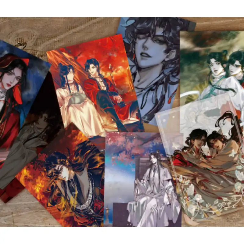 Heaven Official's Blessing x BeOn - Illustration Postcard - BeOn Cafe - Postcard - Harumio