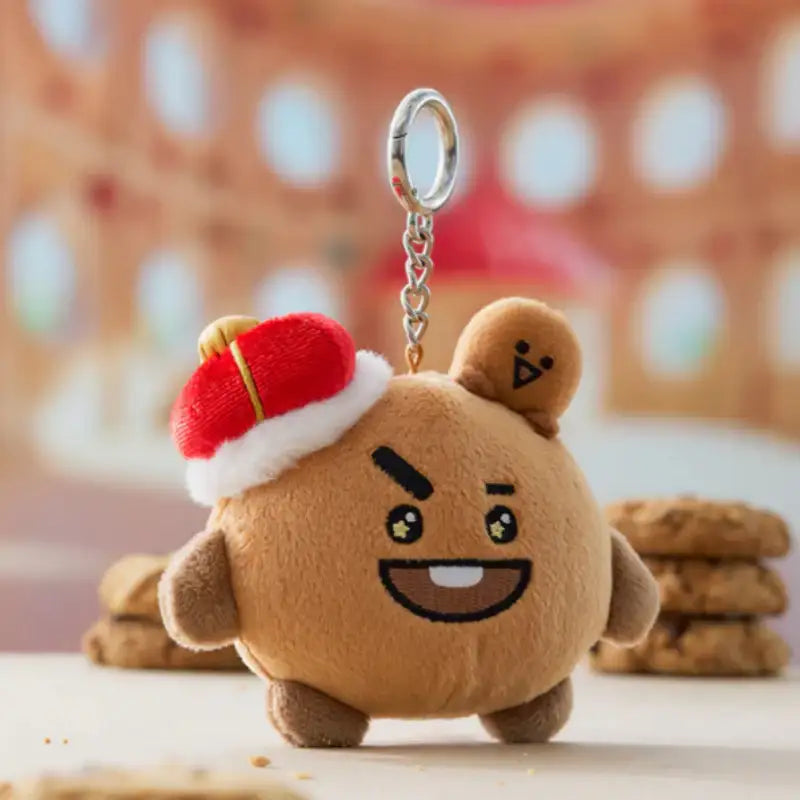 BT21 - Shooky The King Measuring Tape Plush Keyring - BT21 - Keyring - Harumio