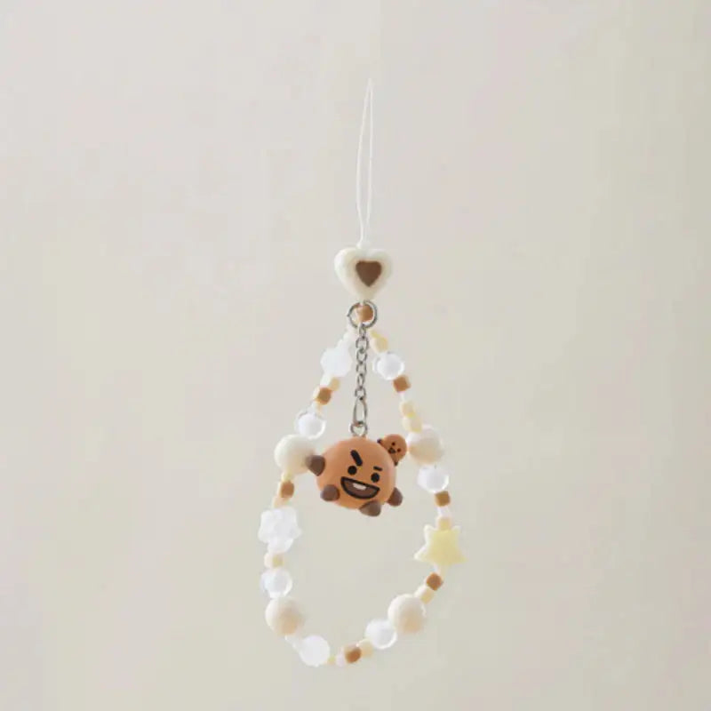 BT21 - Shooky The King Figure Phone Strap - BT21 - Phone Strap - Harumio