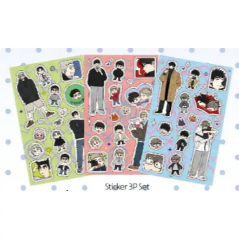 Tirano_Kim x BeOn Annex - Sticker 3P Set - BeOn Annex - Sticker - Harumio