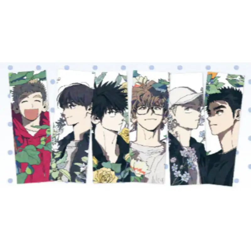 Tirano_Kim x BeOn Annex - Translucent Bookmark 6P Set - BeOn Annex - Bookmark - Harumio