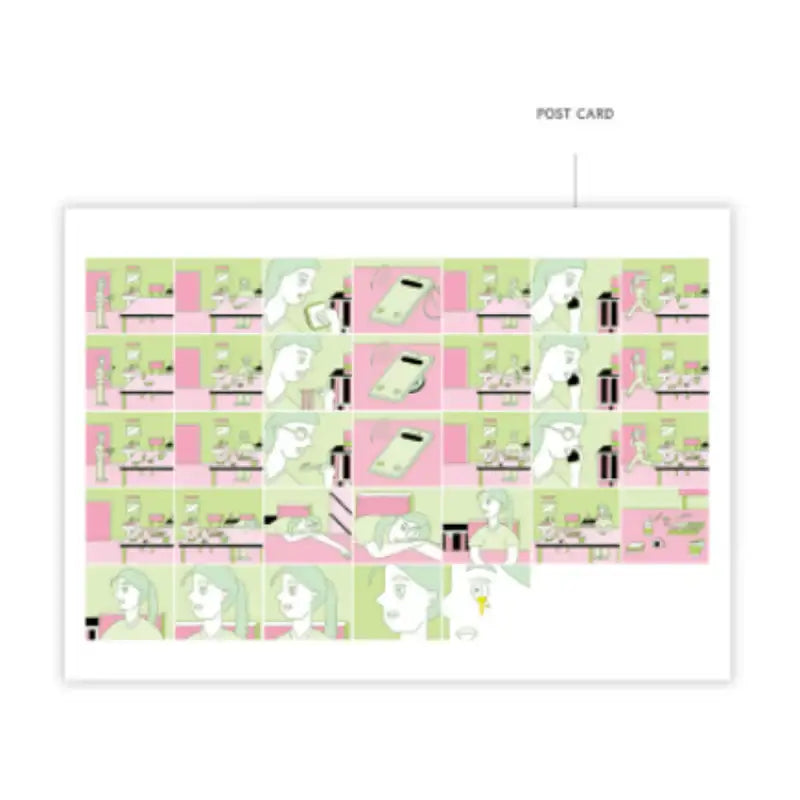 Resident Playbook x popurri - Postcard - eggiscoming - Postcard - Harumio
