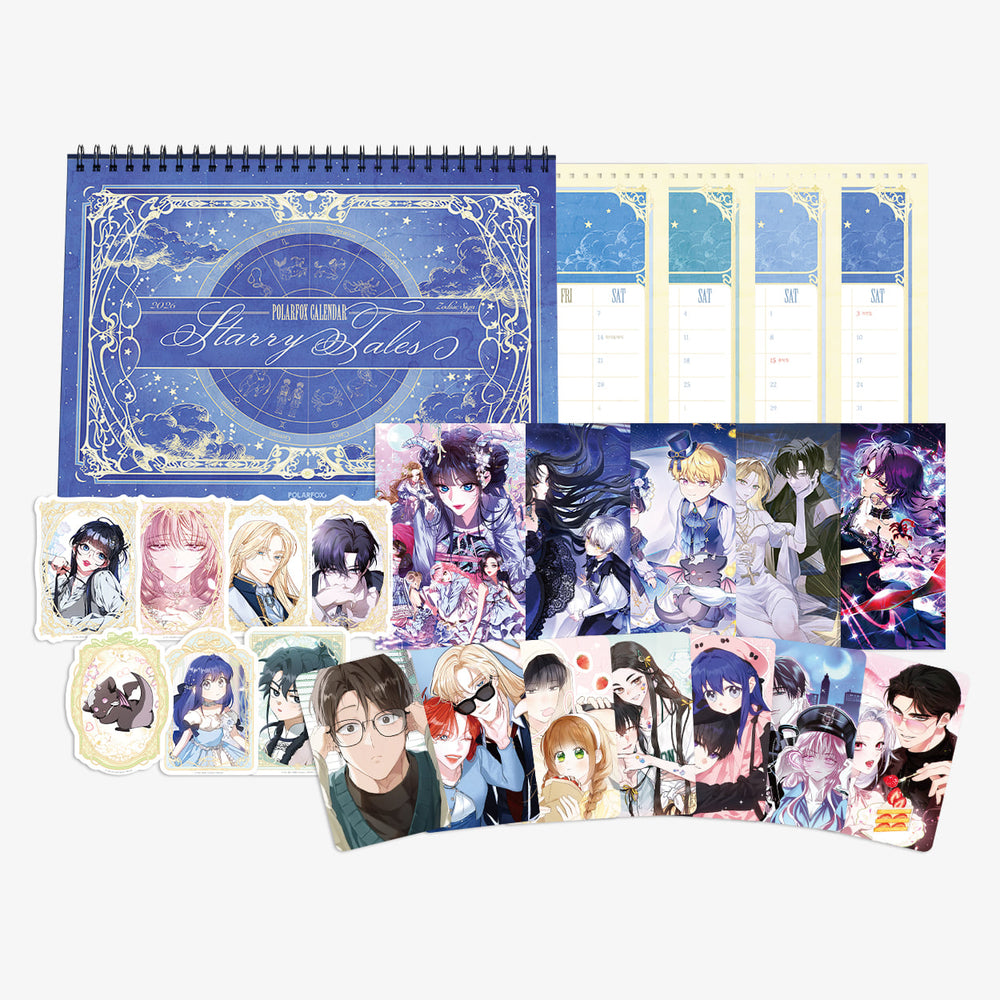 2026 Arctic Fox Calendar: Starry Tales 2026 Arctic Fox Calendar: Starry Tales