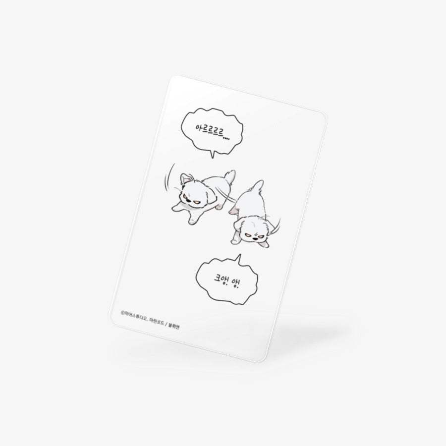 Paws & Claws - Getting Restless Transparent Photocard - Marpple Shop - Photocard - Harumio