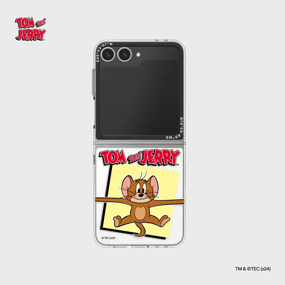 SLBS - Tom & Jerry Impression Case (Galaxy Z Flip6) - SLBS - Phone Case - Harumio SLBS - Tom & Jerry Impression Case (Galaxy Z Flip6) - SLBS - Phone Case - Harumio