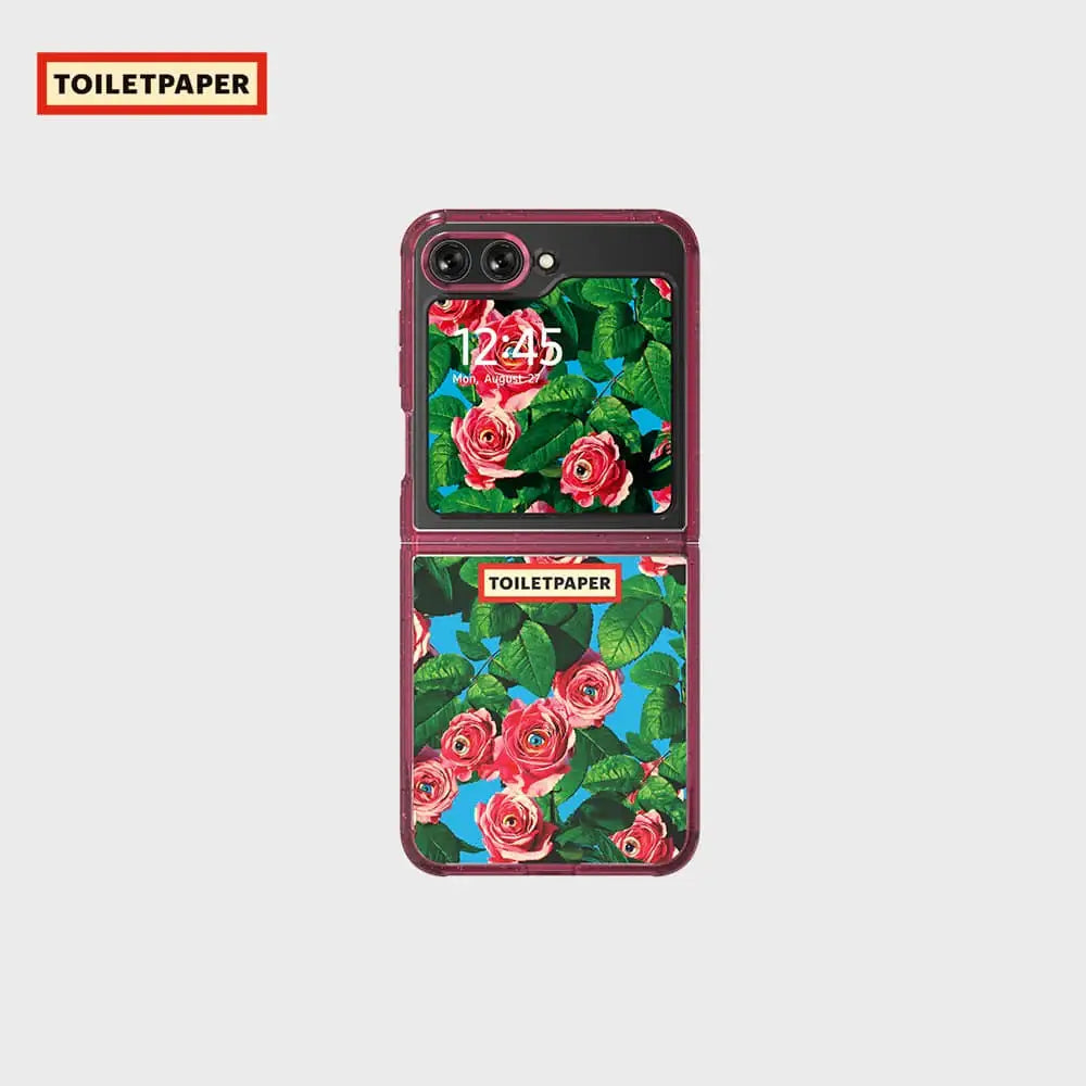SLBS - Toilet Paper Flower Eco Lens Case (Galaxy Z Flip5) - SLBS - Home & Living, Accessories - Harumio