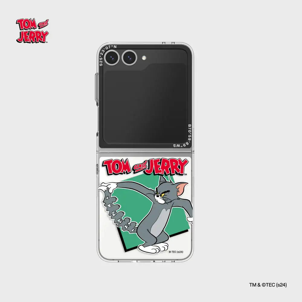 SLBS - Tom & Jerry Impression Case (Galaxy Z Flip6) - SLBS - Phone Case - Harumio SLBS - Tom & Jerry Impression Case (Galaxy Z Flip6) - SLBS - Phone Case - Harumio