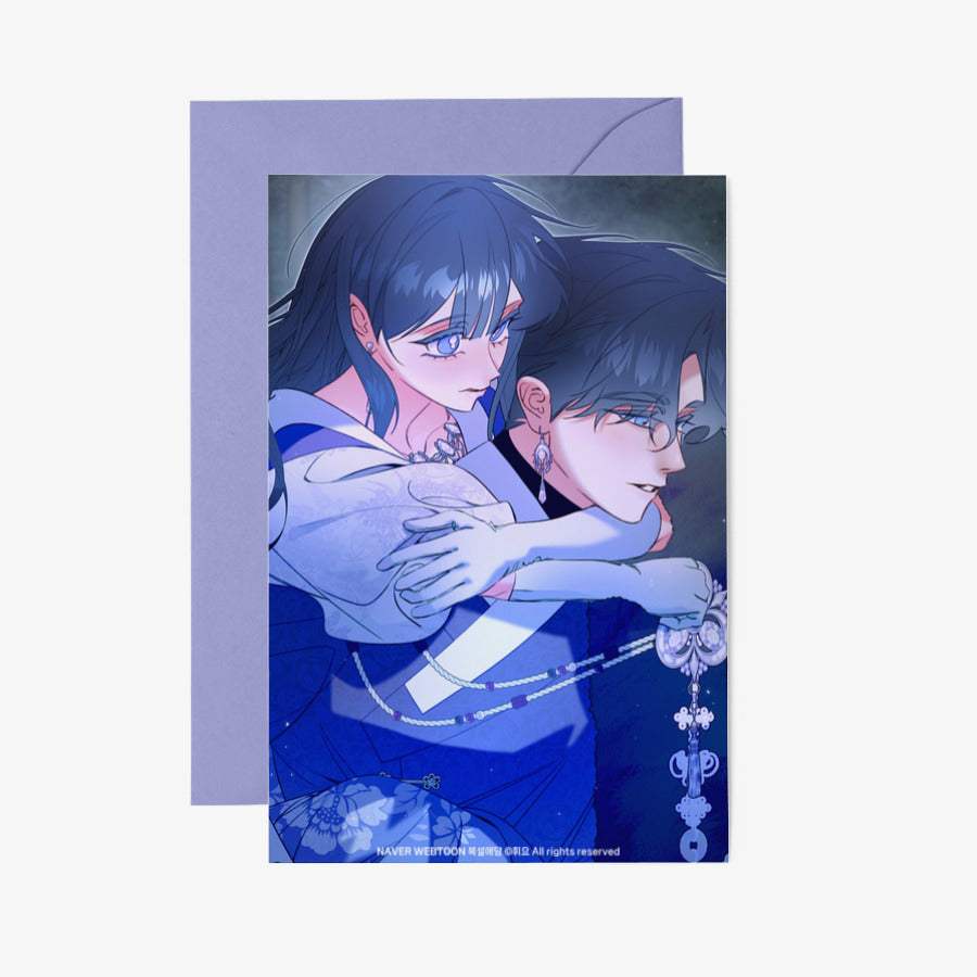 Frozen Hearts - Couple Postcard & Envelope Set - Marpple Shop - Postcard - Harumio