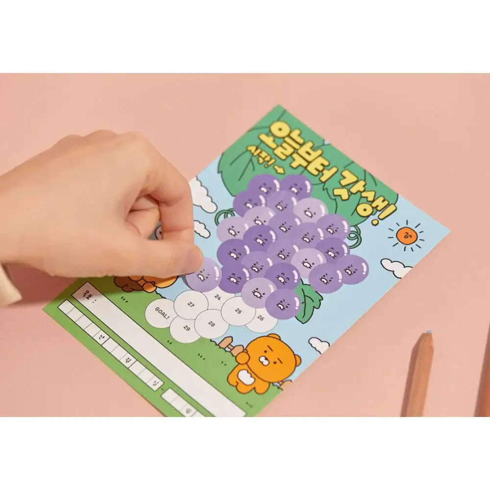 Kakao Friends - Choonsik Planning Notebook & Sticker Set - Kakao Friends - Home & Living, Accessories - Harumio