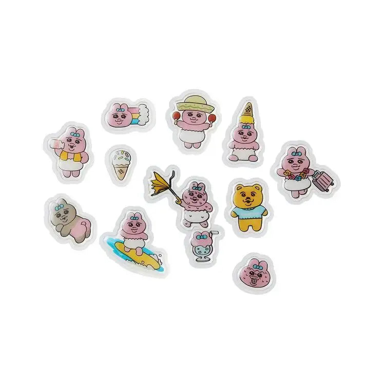 Kakao Friends - Punkyu Rabbit Brown Sticker - Kakao Friends - Home & Living, Accessories - Harumio