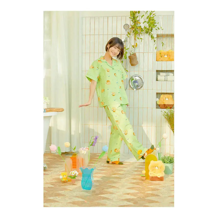 Kakao Friends - Choonsik Hairy Day Women's Top and Bottom Pajamas - Kakao Friends - Home & Living, Accessories - Harumio