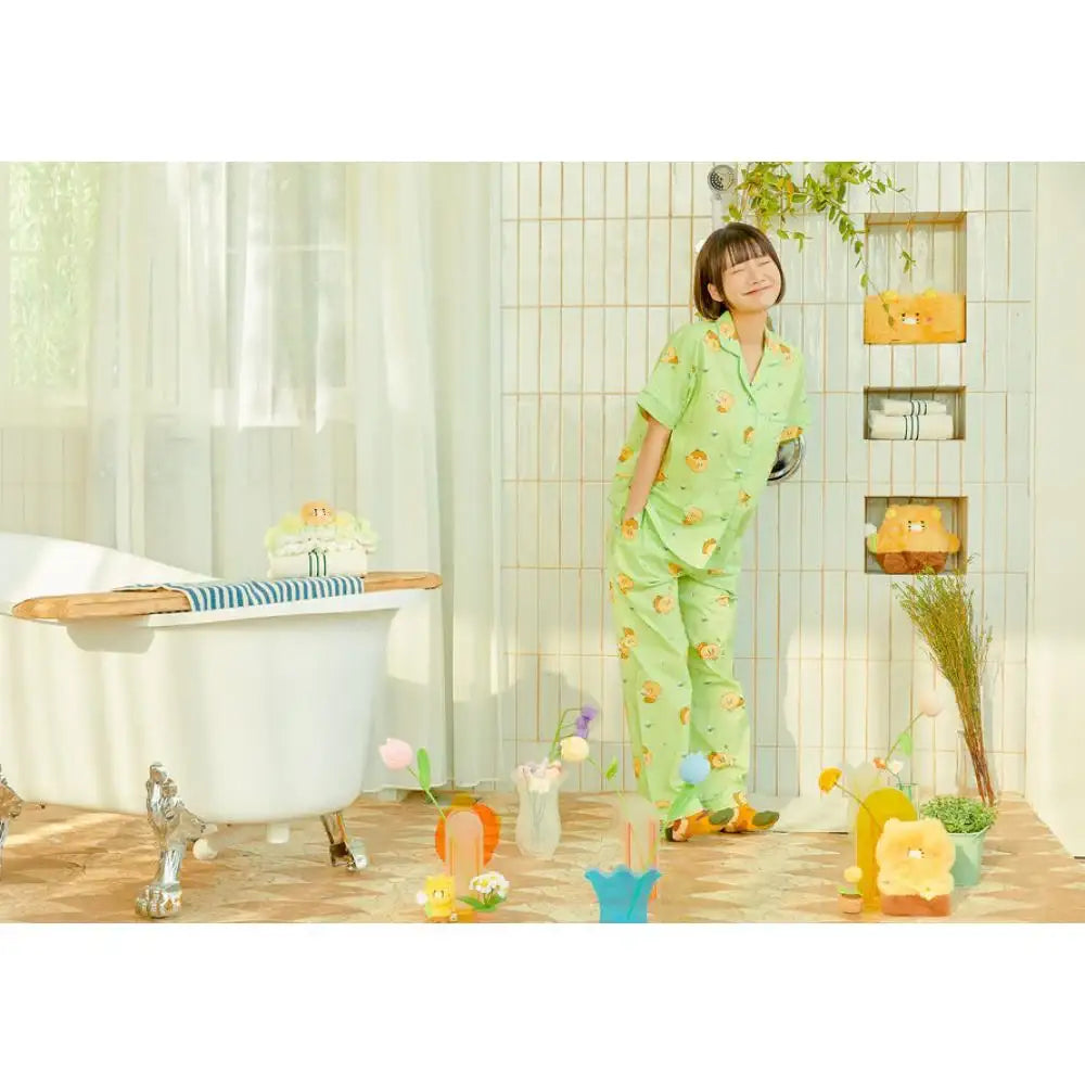 Kakao Friends - Choonsik Hairy Day Women's Top and Bottom Pajamas - Kakao Friends - Home & Living, Accessories - Harumio