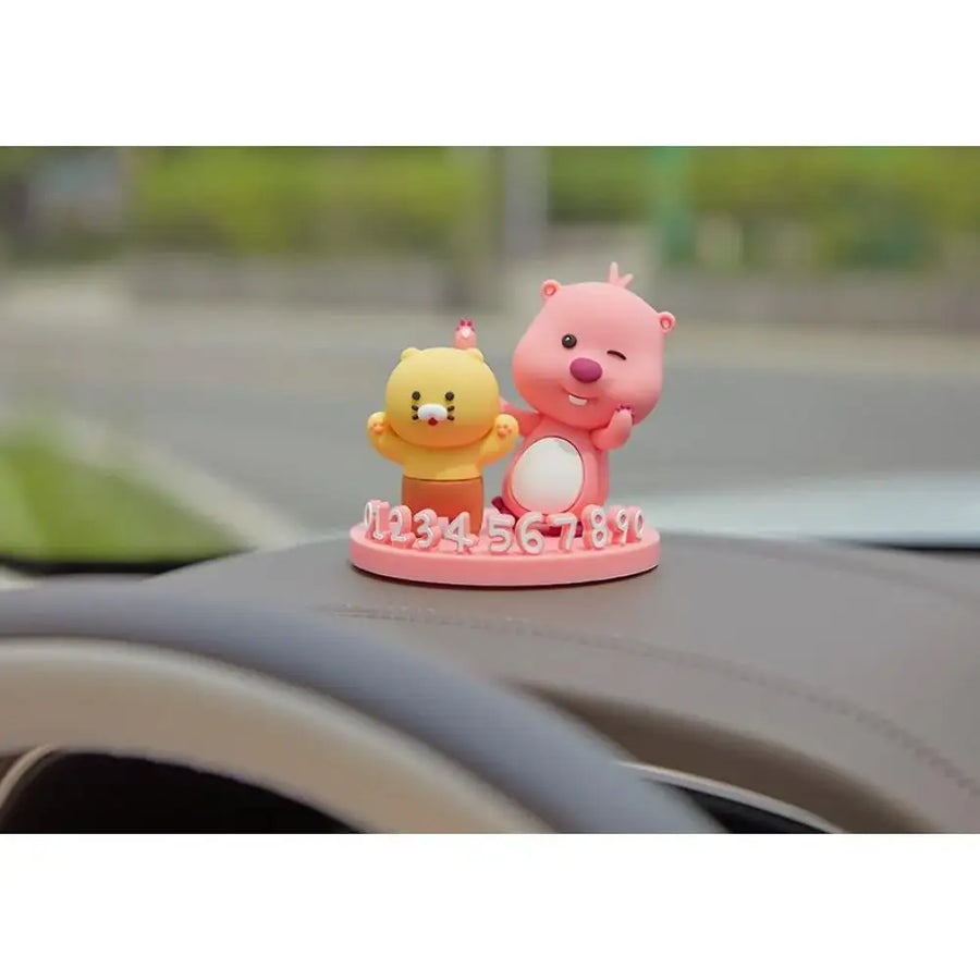 Zanmang Loopy x Kakao Friends - Phone Number Plate - Kakao Friends - Home & Living, Accessories - Harumio