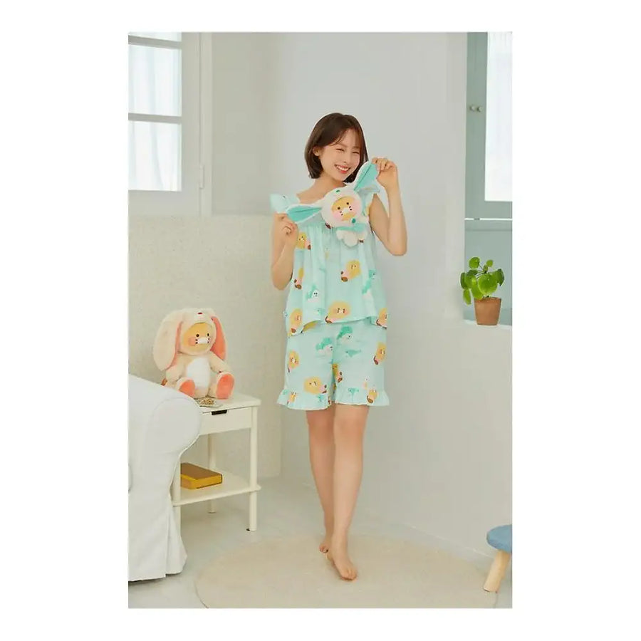 Apricot Studios x Kakao Friends - Choonsik Pajamas Set - Kakao Friends - Pajamas - Harumio
