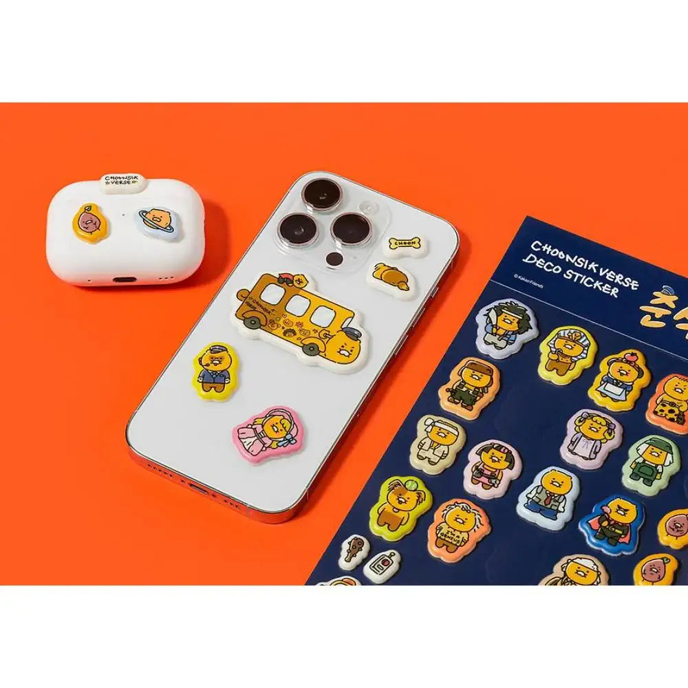 Kakao Friends - Choonsikverse Bread Deco Sticker - Kakao Friends - Decorative Stickers - Harumio