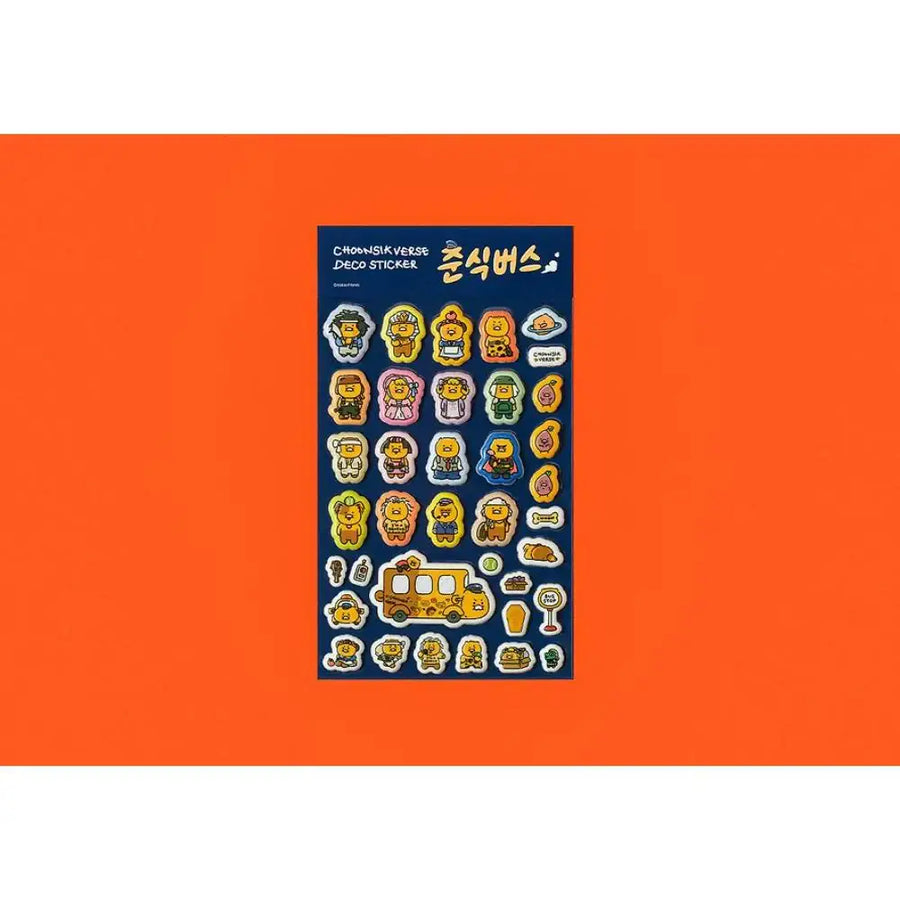 Kakao Friends - Choonsikverse Bread Deco Sticker - Kakao Friends - Decorative Stickers - Harumio