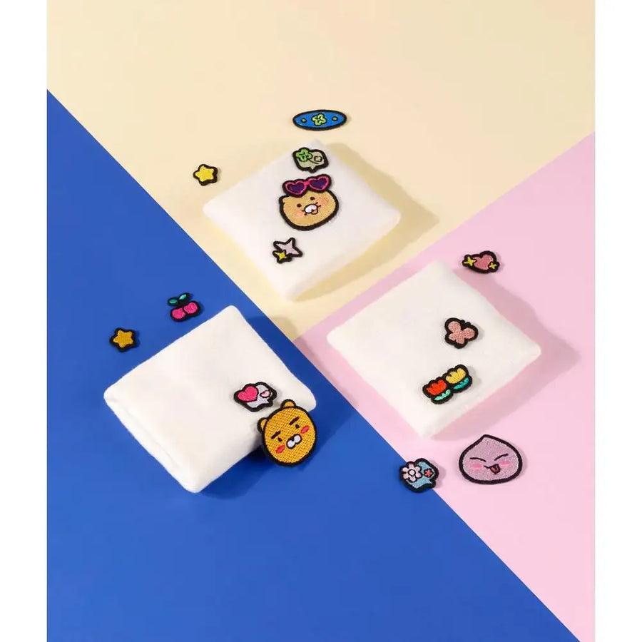 NASSAU x Kakao Friends - Apeach Wappen Wristband Set - NASSAU x Kakao Friends - wristband - Harumio