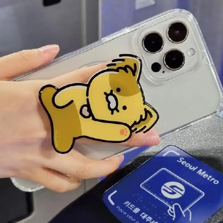 Kakao Friends - MagSafe Integrated Smartphone Grip (GaeChoonsik) - Kakao Friends - Smart Grip - Harumio