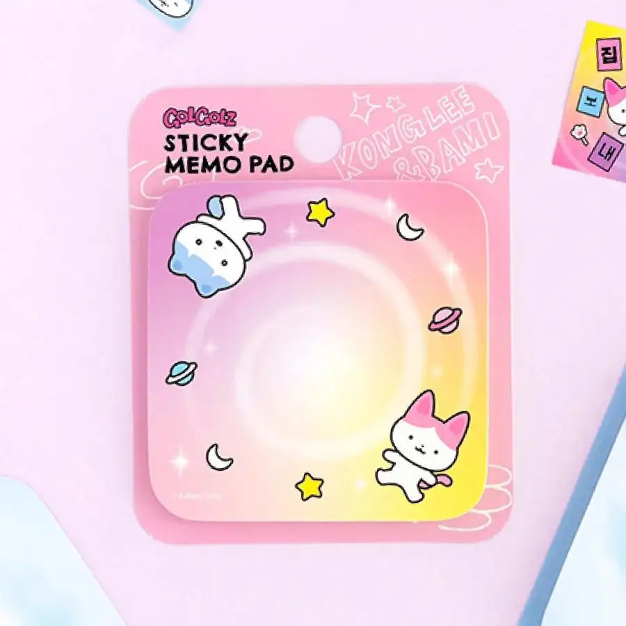 Kakao Friends - GOLGOLZ Round Sticky Note (Universe) - Kakao Friends - Sticky Note - Harumio