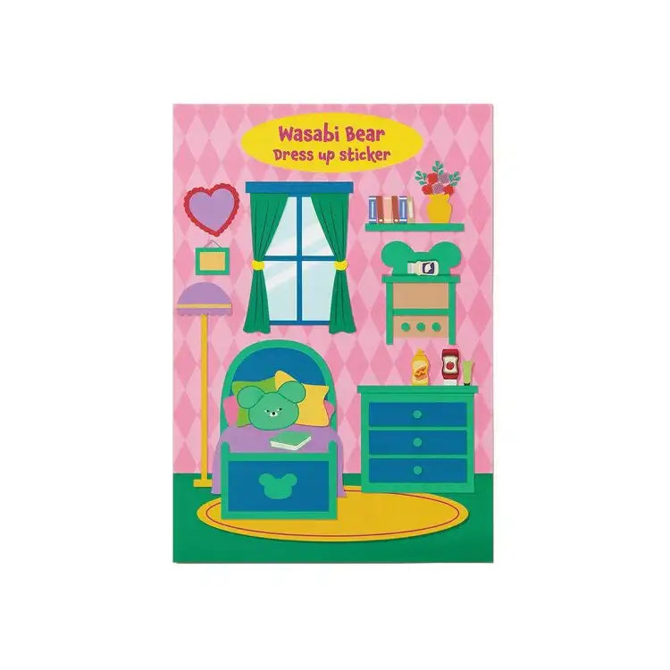 Kakao Friends - Wasabi Bear Dress Up Sticker - Kakao Friends - Home & Living, Accessories - Harumio