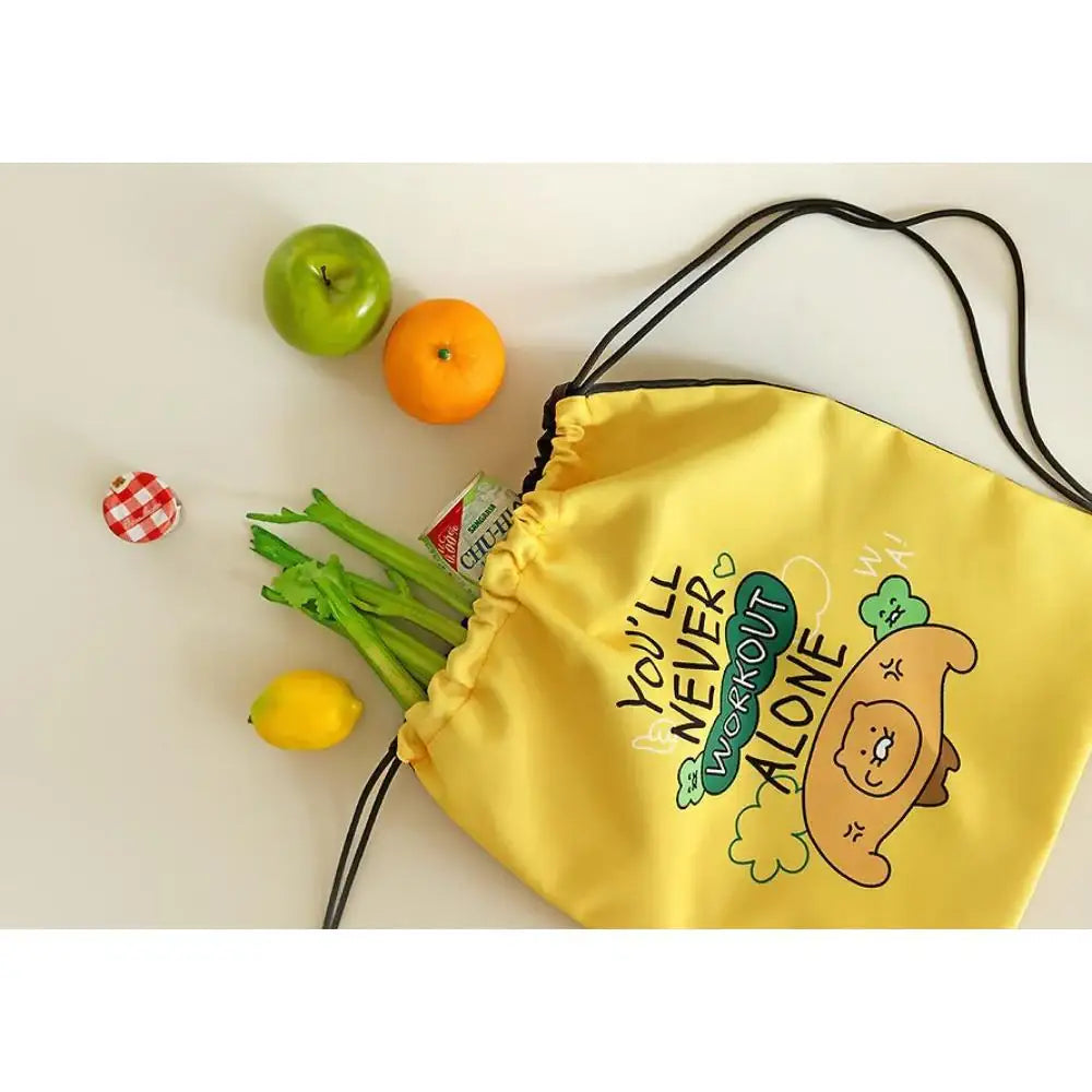 Kakao Friends - Sloppy Choonsik String Backpack - Kakao Friends - Bag - Harumio