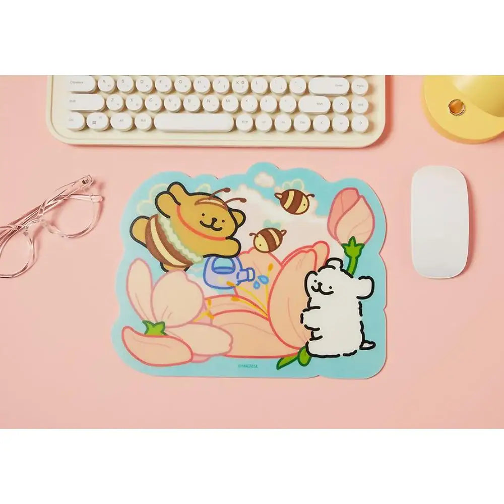 Kakao Friends - Cherry Blossom Maltese Mousepad - Kakao Friends - Home & Living, Accessories - Harumio Kakao Friends - Cherry Blossom Maltese Mousepad - Kakao Friends - Home & Living, Accessories - Harumio