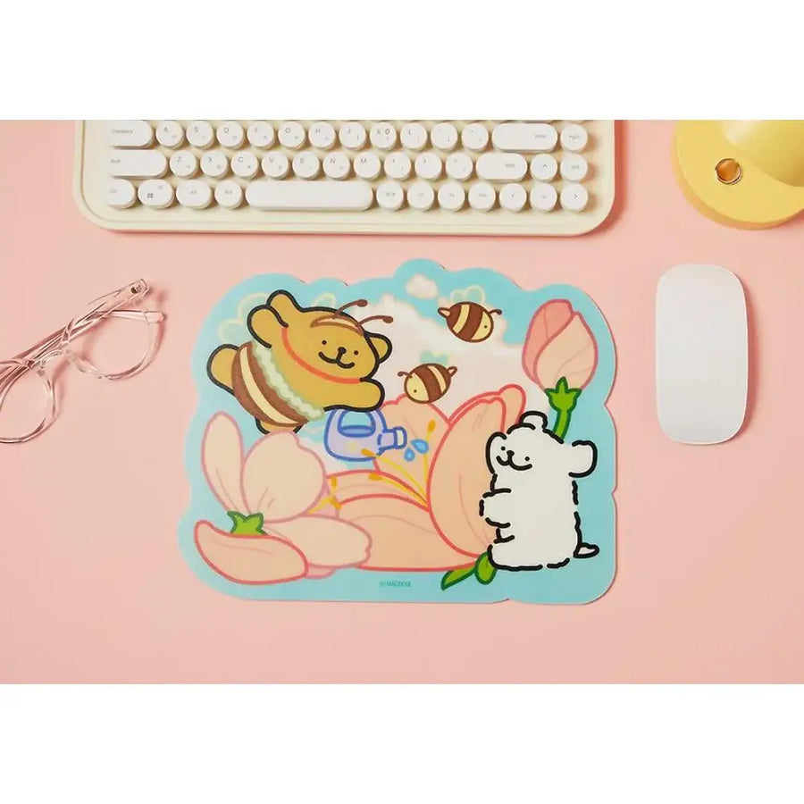 Kakao Friends - Cherry Blossom Maltese Mousepad - Kakao Friends - Home & Living, Accessories - Harumio