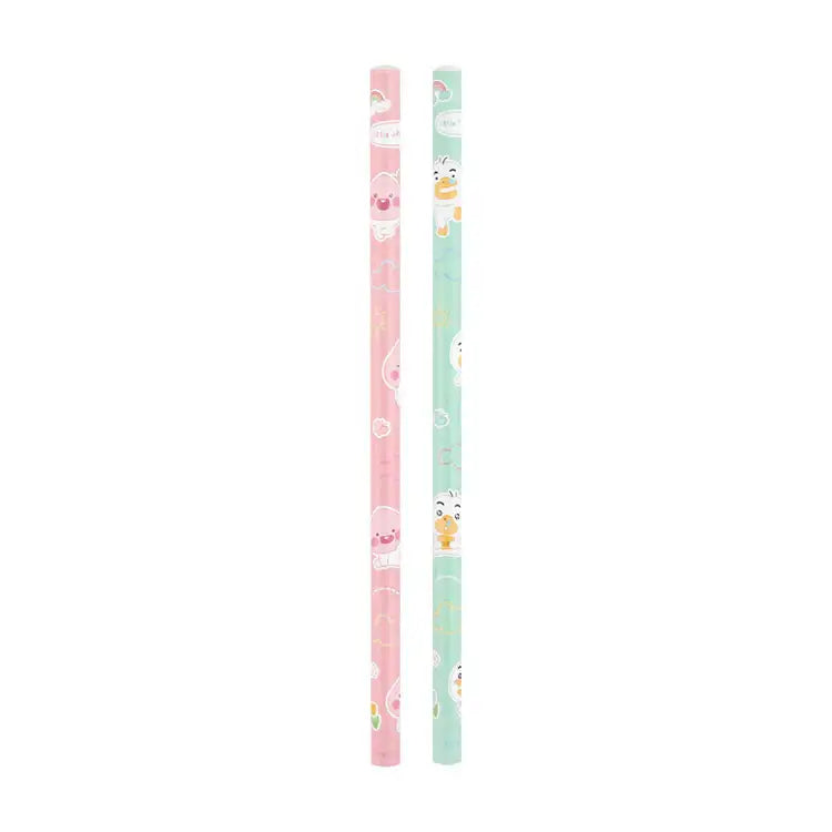 Kakao Friends - Lovely 4-Pencil Set (Little Apeach & Little Tube) - Kakao Friends - Home & Living, Accessories - Harumio