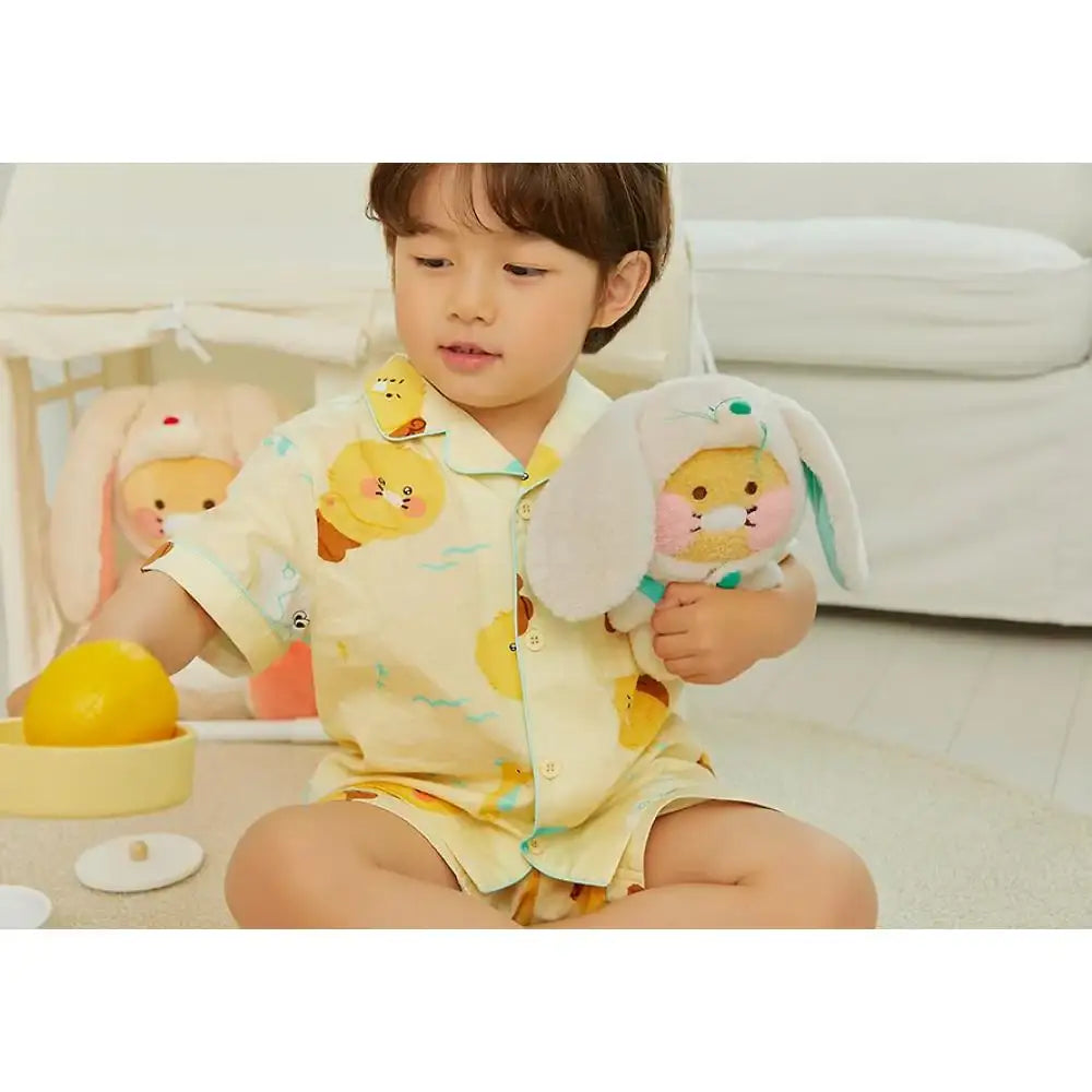 Apricot Studios x Kakao Friends - Choonsik Pajamas Set (Kids) - Kakao Friends - Pajamas - Harumio