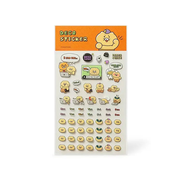 Kakao Friends - Ryan & Choonsik Office Deco Sticker - Kakao Friends - Home & Living, Accessories - Harumio