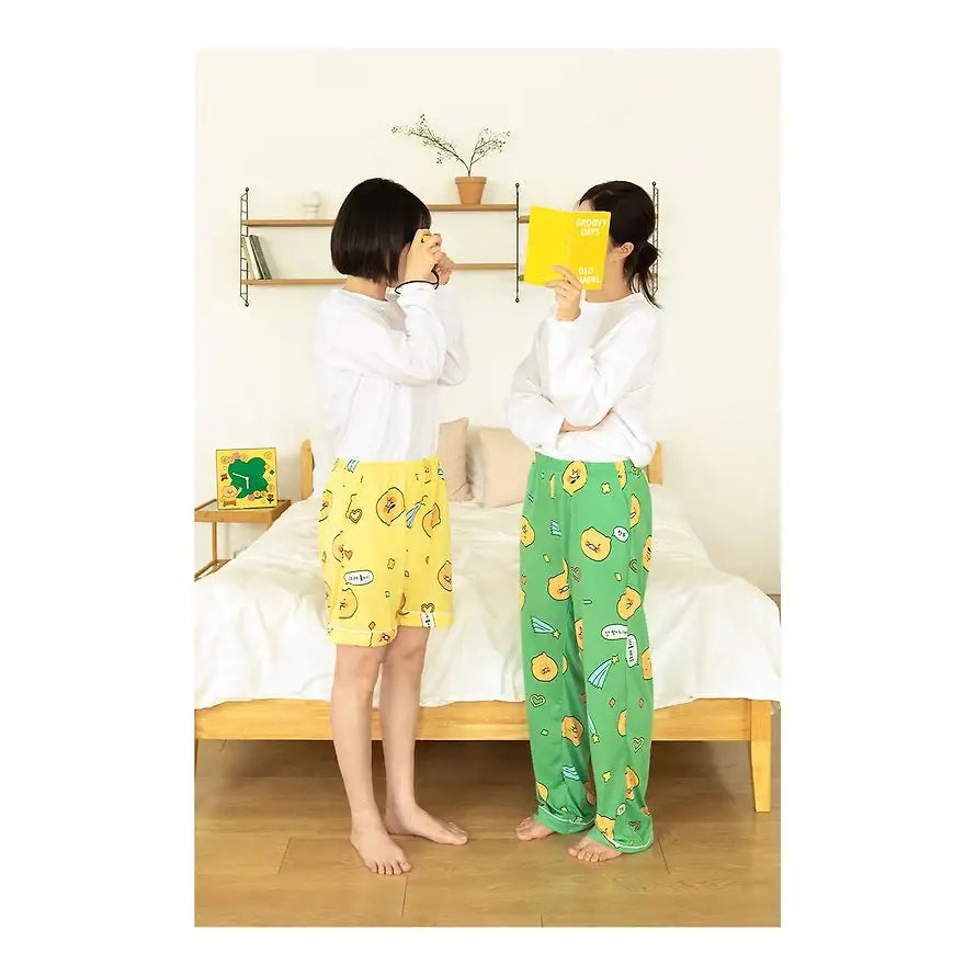 Kakao Friends - Sloppy Choonsik Pajamas Pants Set (2-piece) - Kakao Friends - Clothing - Harumio