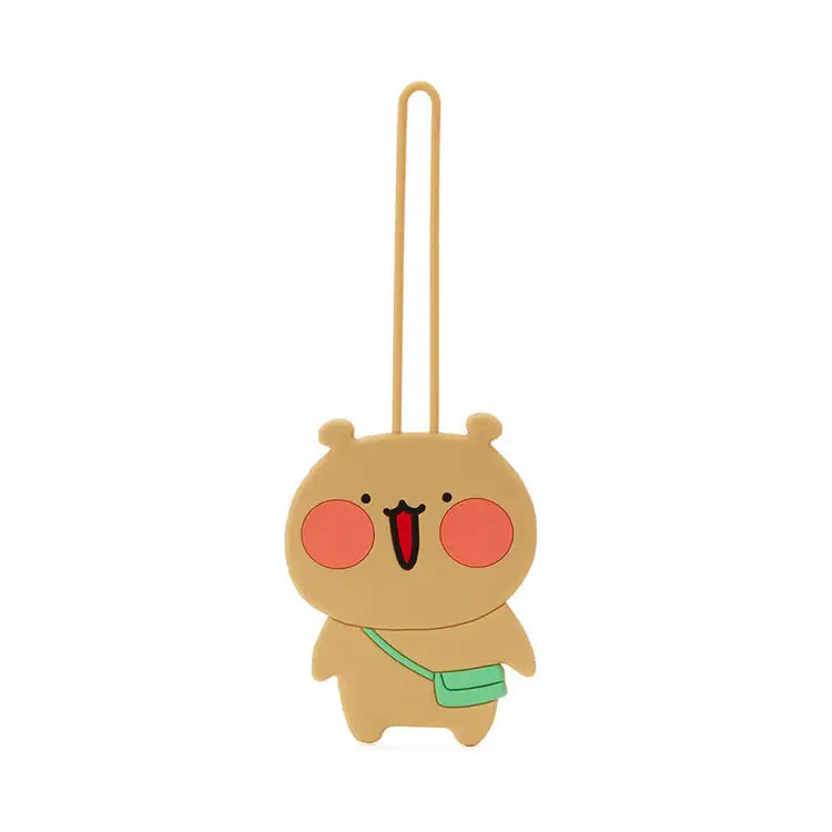 Kakao Friends - Wadada Bear Luggage Tag - Kakao Friends - Plush - Harumio