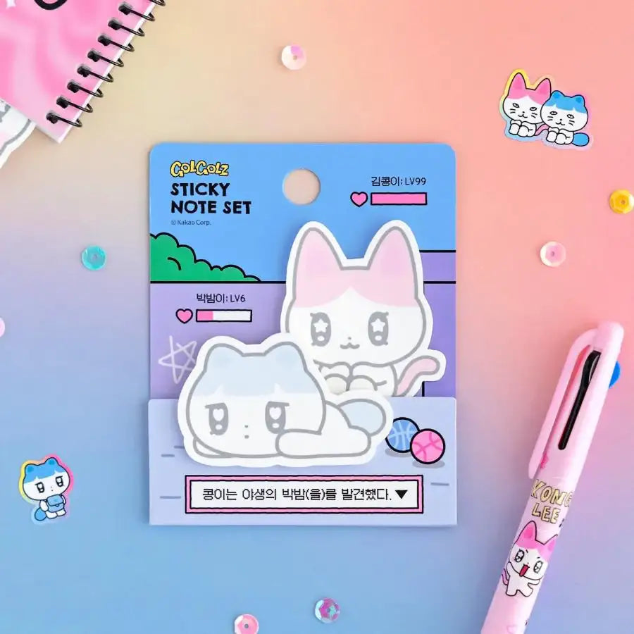 Kakao Friends - GOLGOLZ 2-Stage Sticky Note - Kakao Friends - Sticky Note - Harumio