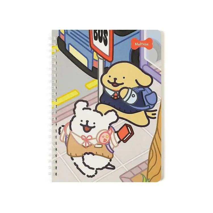 Kakao Friends - Maltese Spring String Notebook - Kakao Friends - Home & Living, Accessories - Harumio