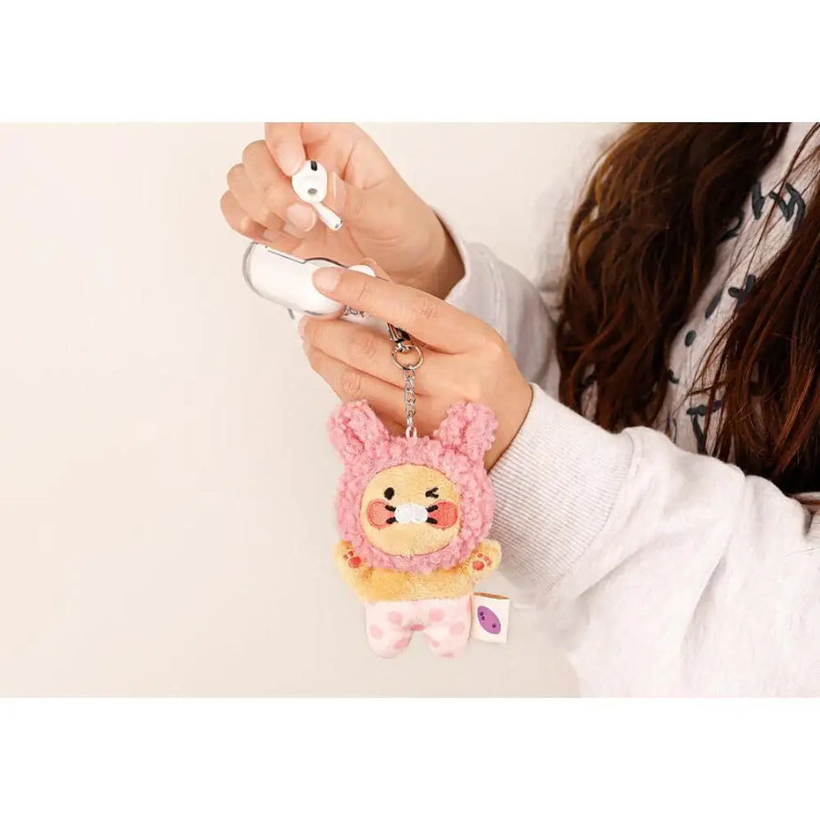 Kakao Friends - Choonsik Bunny Doll Keyring - Kakao Friends - Accessories - Harumio