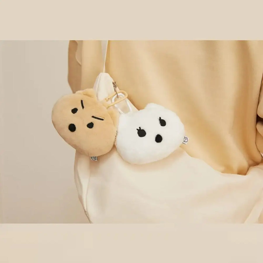 Kakao Friends - Masung Fox Face Doll Pouch - Kakao Friends - Face Pouch - Harumio