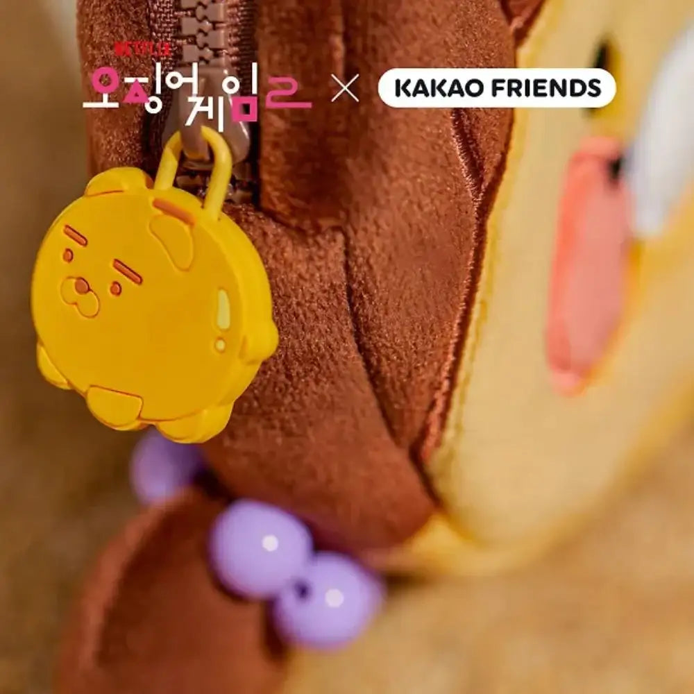 Netflix Squid Game 2 x Kakao Friends - Choonsik Face Pouch - Kakao Friends - Pouch - Harumio